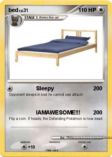 Pokemon bed