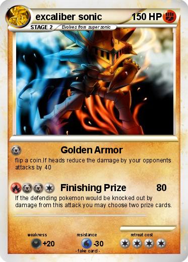 Pokemon excaliber sonic