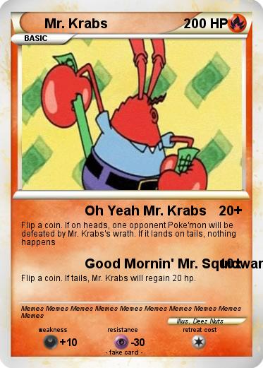 Pokemon Mr. Krabs