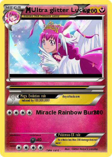 Pokemon Ultra glitter Lucky