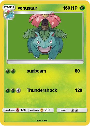 Pokemon venusaur