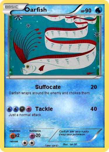 Pokemon Oarfish
