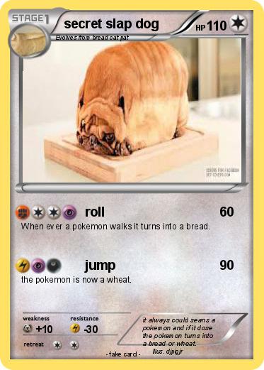 Pokemon secret slap dog