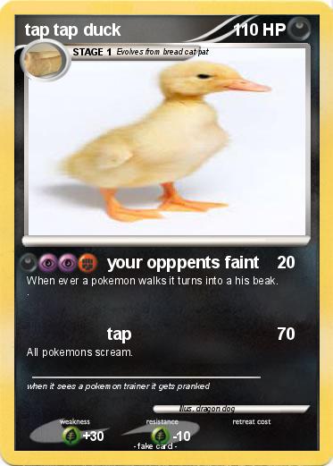 Pokemon tap tap duck
