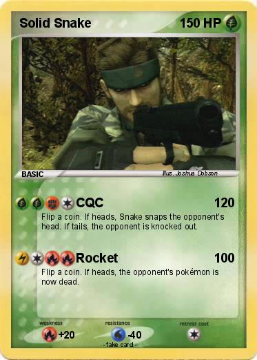 Pokemon Solid Snake
