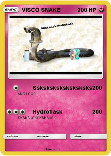Pokemon VISCO SNAKE