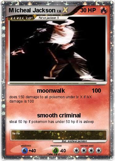 Pokemon M icheal Jackson