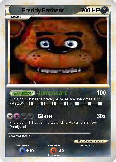 Pokemon Freddy Fazbear