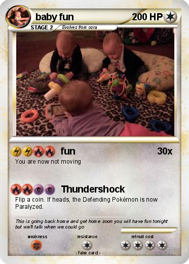 Pokemon baby fun