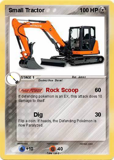 Pokemon Small Tractor