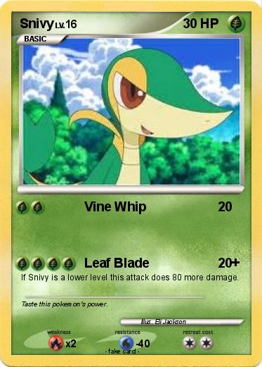 Pokemon Snivy