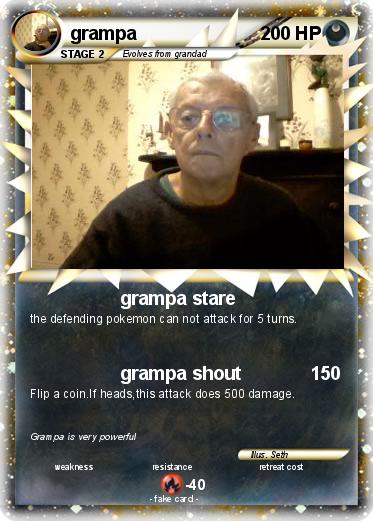 Pokemon grampa