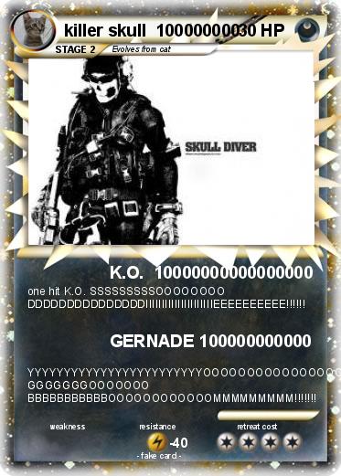 Pokemon killer skull  100000000