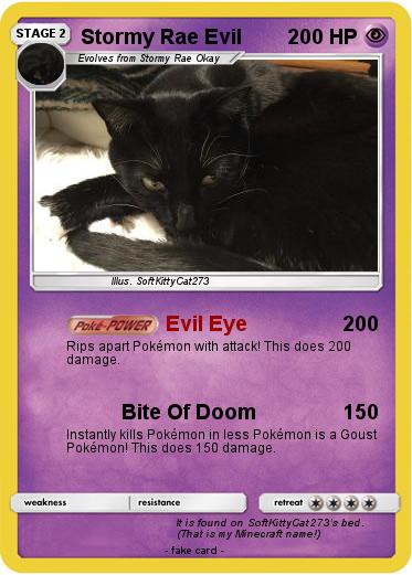 Pokemon Stormy Rae Evil