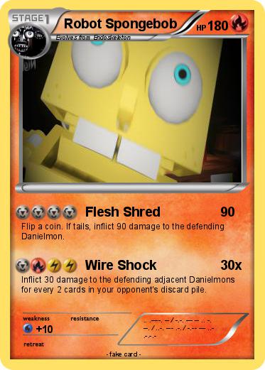 Pokemon Robot Spongebob