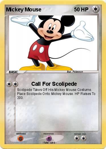 Pokemon Mickey Mouse
