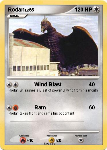 Pokemon Rodan
