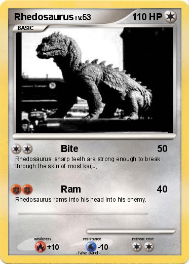 Pokemon Rhedosaurus
