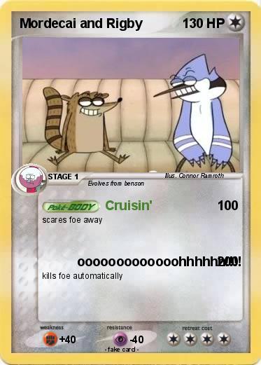Pokemon Mordecai and Rigby