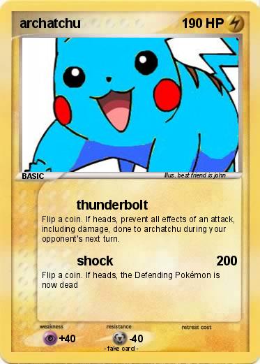 Pokemon archatchu