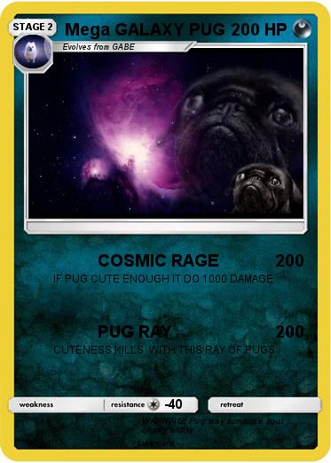 Pokemon Mega GALAXY PUG
