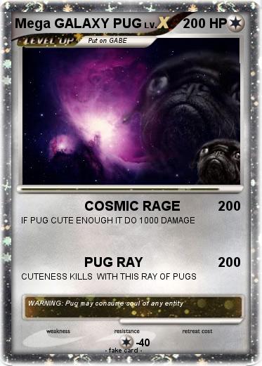 Pokemon Mega GALAXY PUG