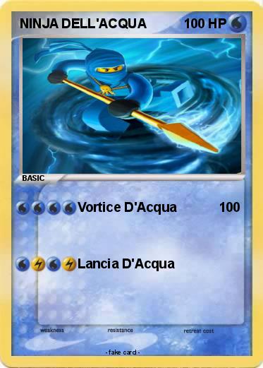 Pokemon NINJA DELL'ACQUA