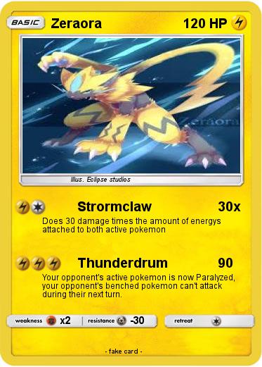 Pokemon Zeraora