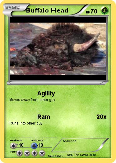 Pokemon Buffalo Head