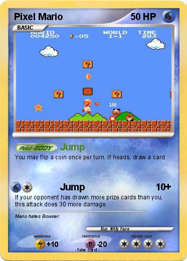 Pokemon Pixel Mario