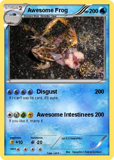 Pokemon Awesome Frog