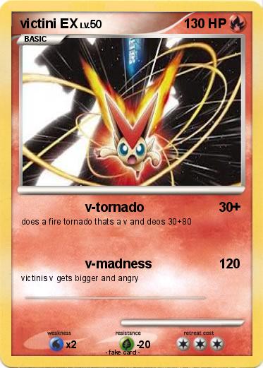 Pokemon victini EX