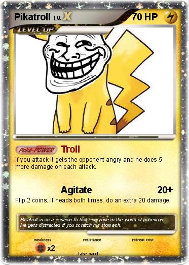 Pokemon Pikatroll