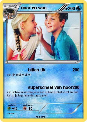 Pokemon noor en sam