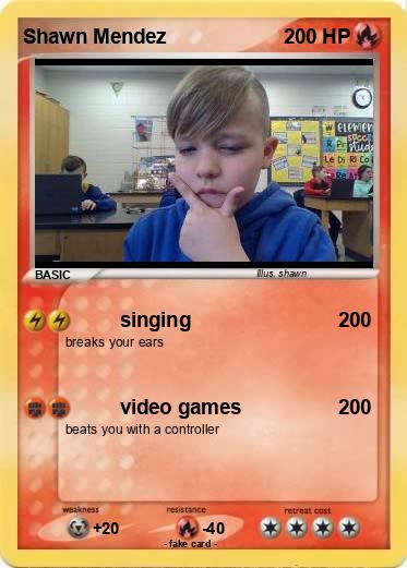 Pokemon Shawn Mendez