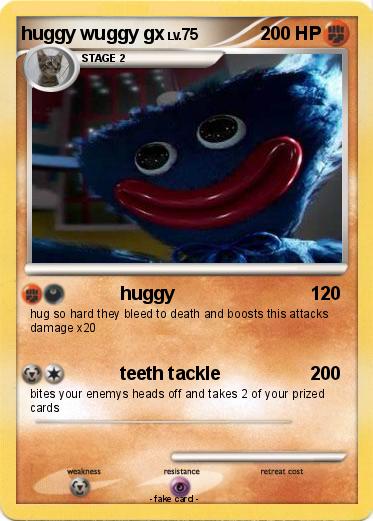 Pokemon huggy wuggy gx