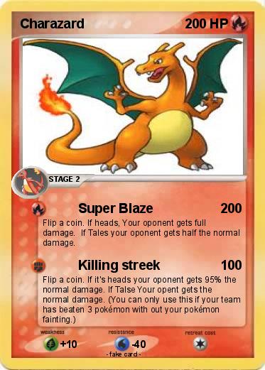Pokemon Charazard