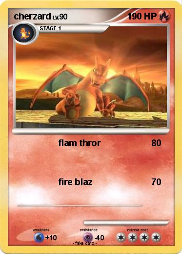 Pokemon cherzard