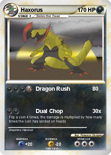Pokemon Haxorus