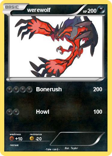 Pokemon werewolf