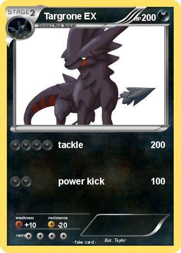 Pokemon Targrone EX