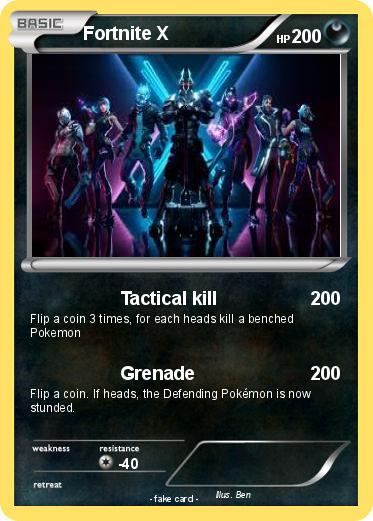 Pokemon Fortnite X