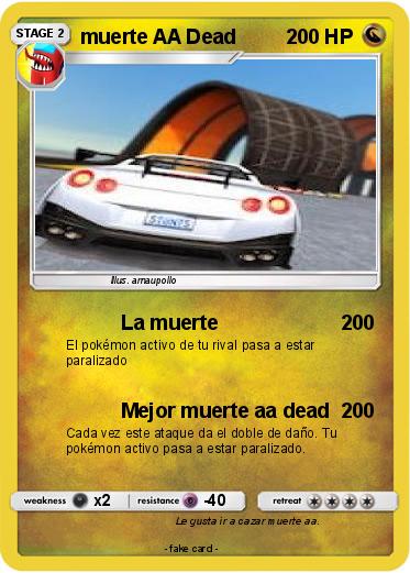 Pokemon muerte AA Dead