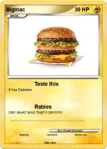 Pokemon Bigmac