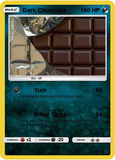 Pokemon Dark Chocolate