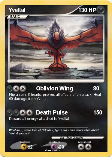 Pokemon Yveltal