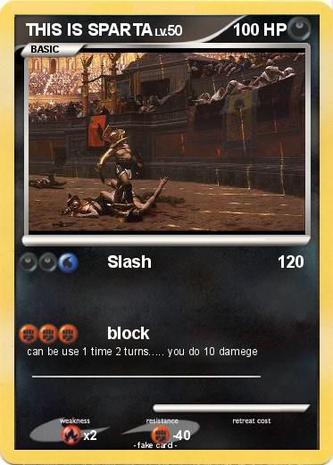 Pokemon THIS IS SPARTA