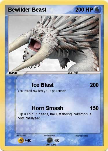 Pokemon Bewilder Beast