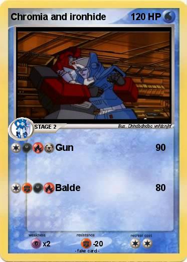 Pokemon Chromia and ironhide Pokemon Chromia and ironhide