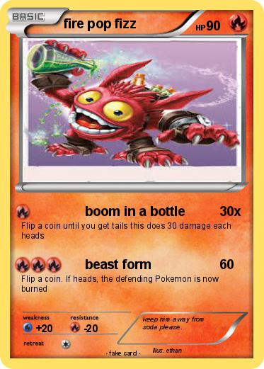 Pokemon fire pop fizz